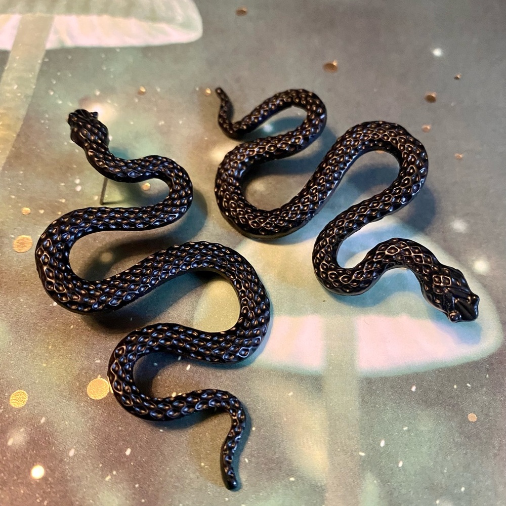 Snake Stud Earrings